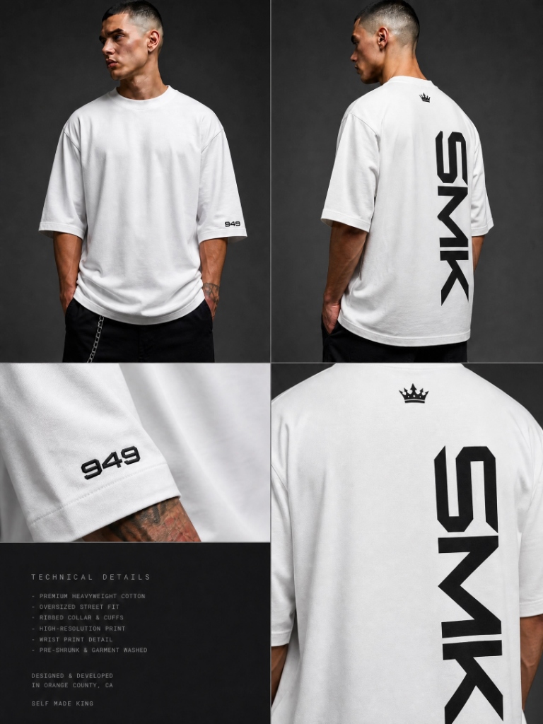 949 Heavyweight Oversized Tee