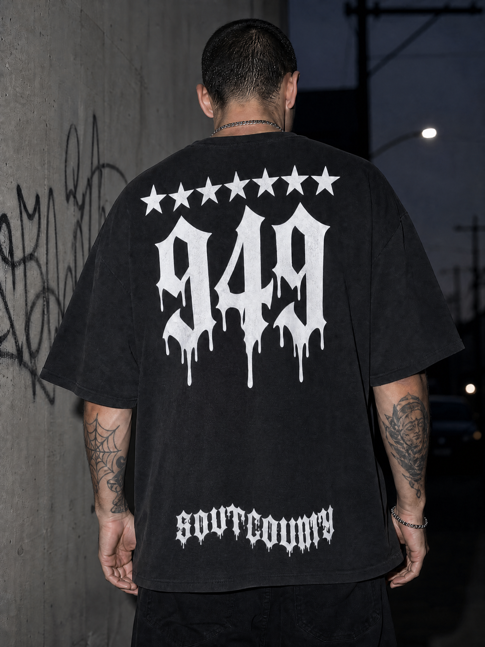 Self Made King Drip Tee (Black)